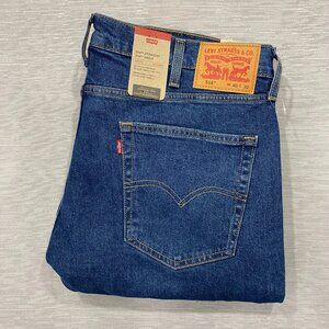 Levis 514 Jeans Mens 40 x 32 Straight Leg Regular Fit Medium Wash Denim